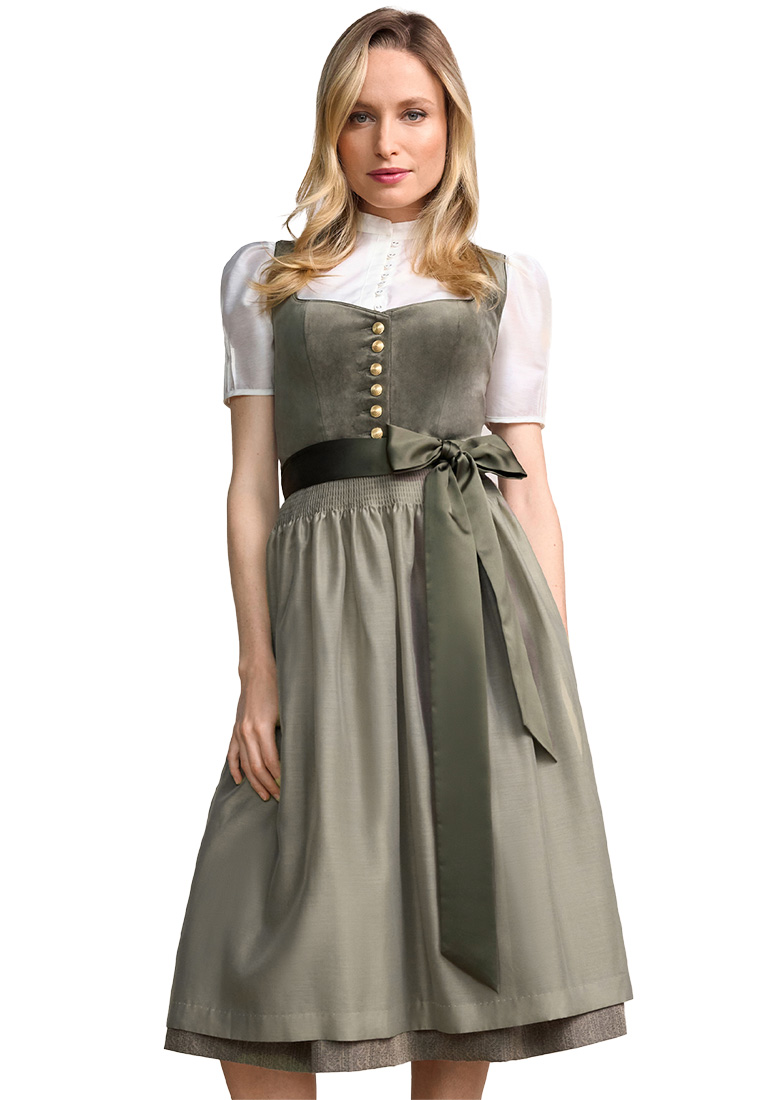 Dirndl Avara oliv 70cm