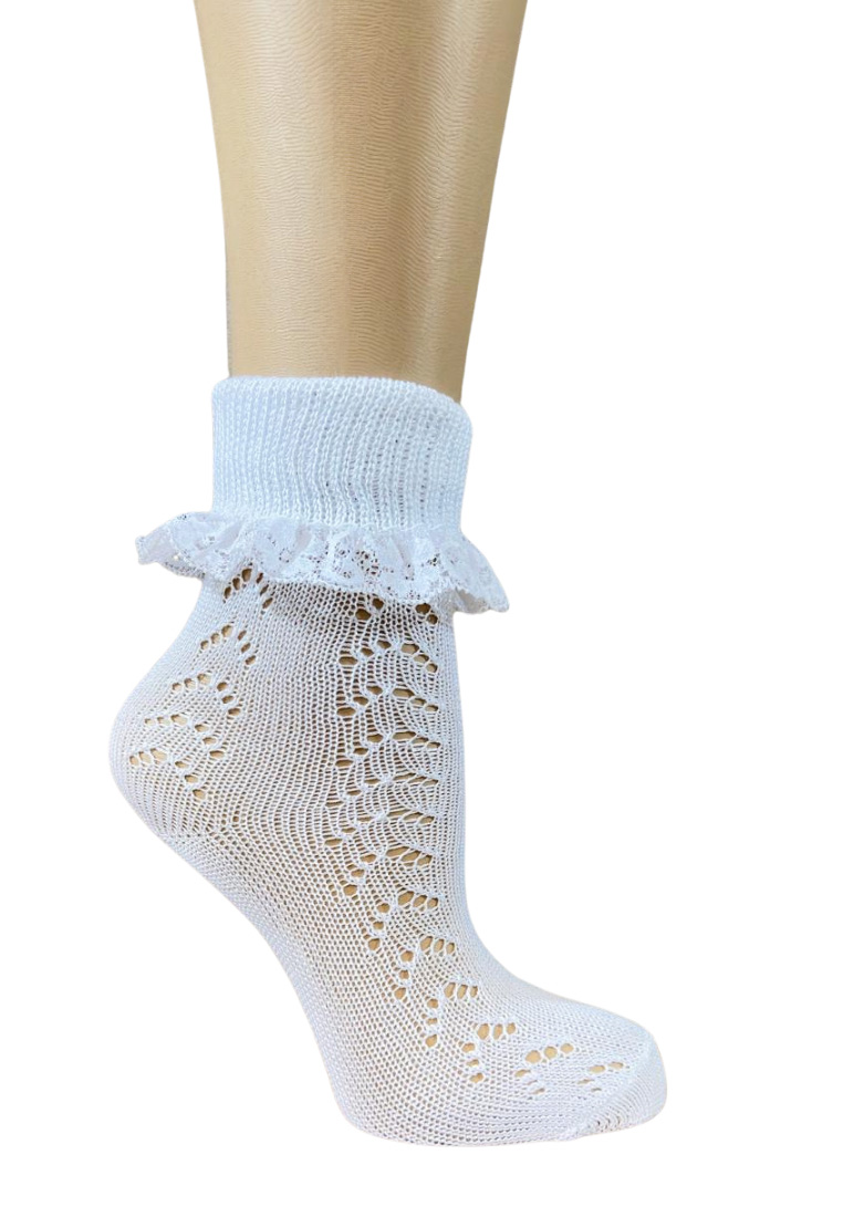 Kinder Trachtensocke mit Rüsche Kinder Trachtensocke mit Rüsche