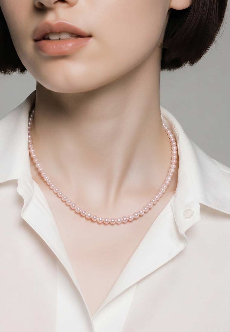 Trachtenkette Perla rose