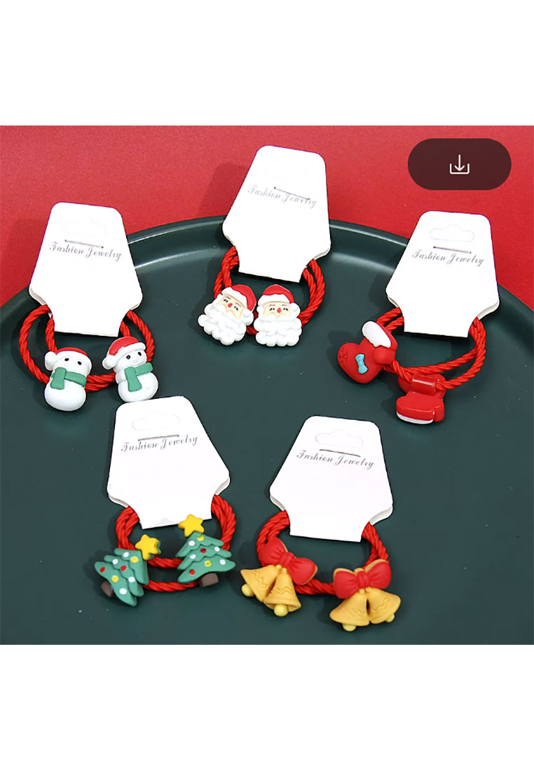 Kinder Weihnachtshaargummi