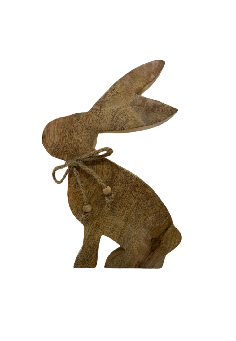 Osterdekoration Holzhase Osterdekoration Holzhase