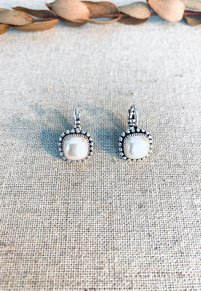 Ohrenhänger Mentha Silber  Ohrenhänger Mentha Silber