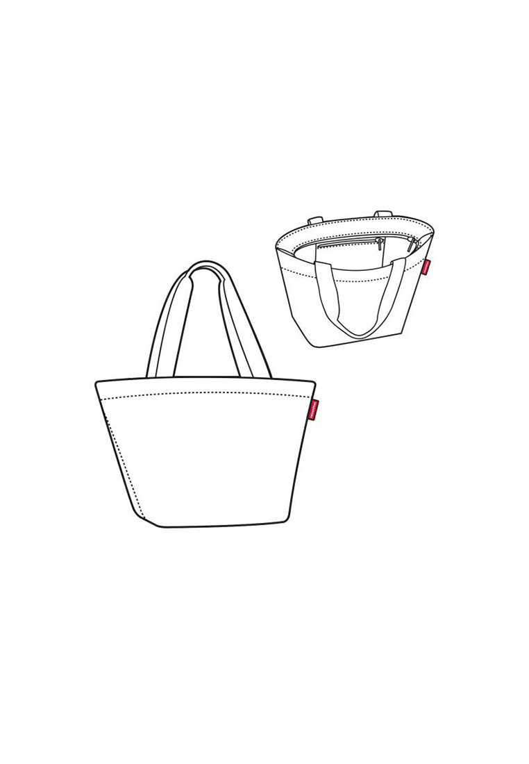 ZS7009_893722_Reisenthel-Tasche-Shopper-M-Dots_Schwarz_Mehrfarbig3
