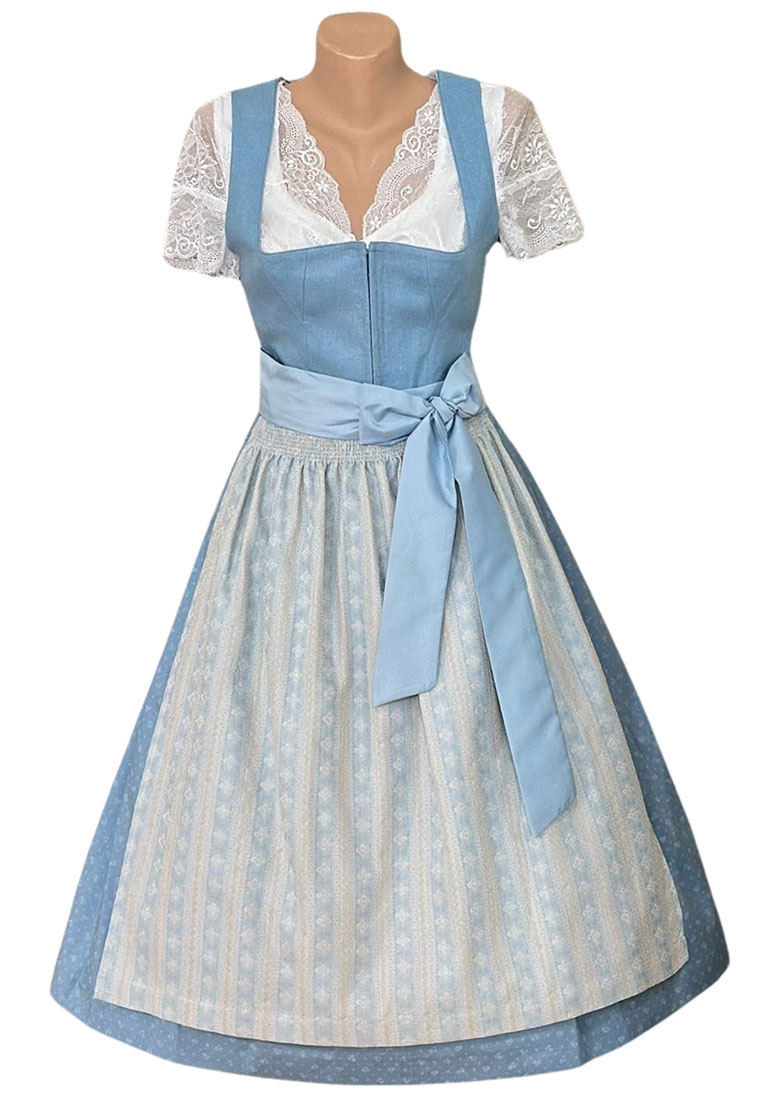 Dirndl Dajana eisblau Dirndl Dajana eisblau