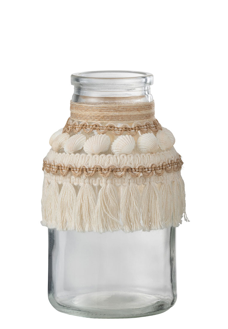 Muschelvase Boho Chic