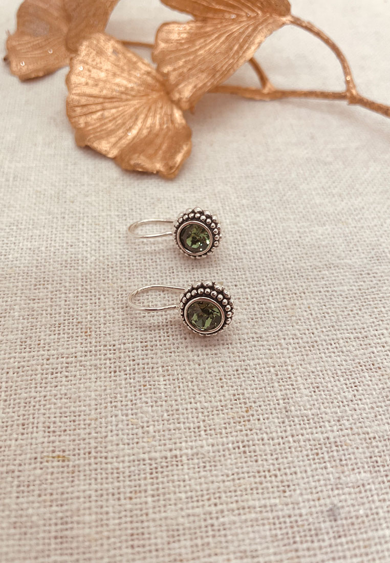Ohrhänger Sheila silber mit Swarovski erinit Ohrhänger Sheila silber mit Swarovski erinit