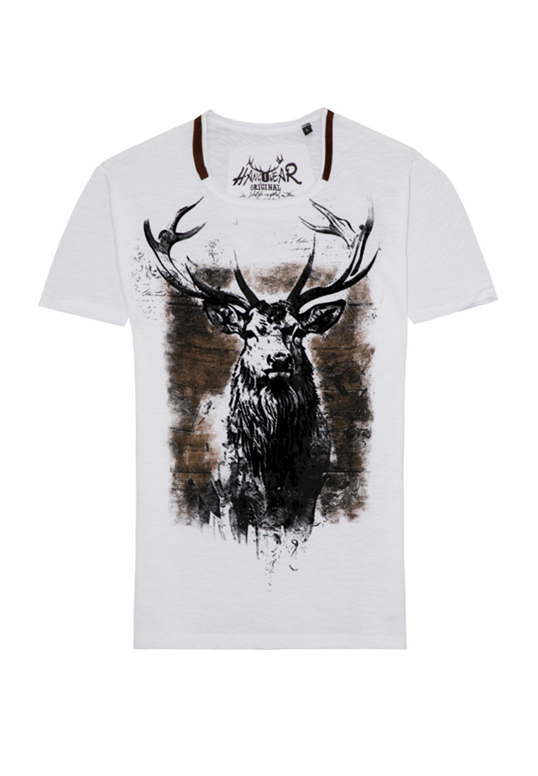 Herren Trachtenshirt Gumpert weiss