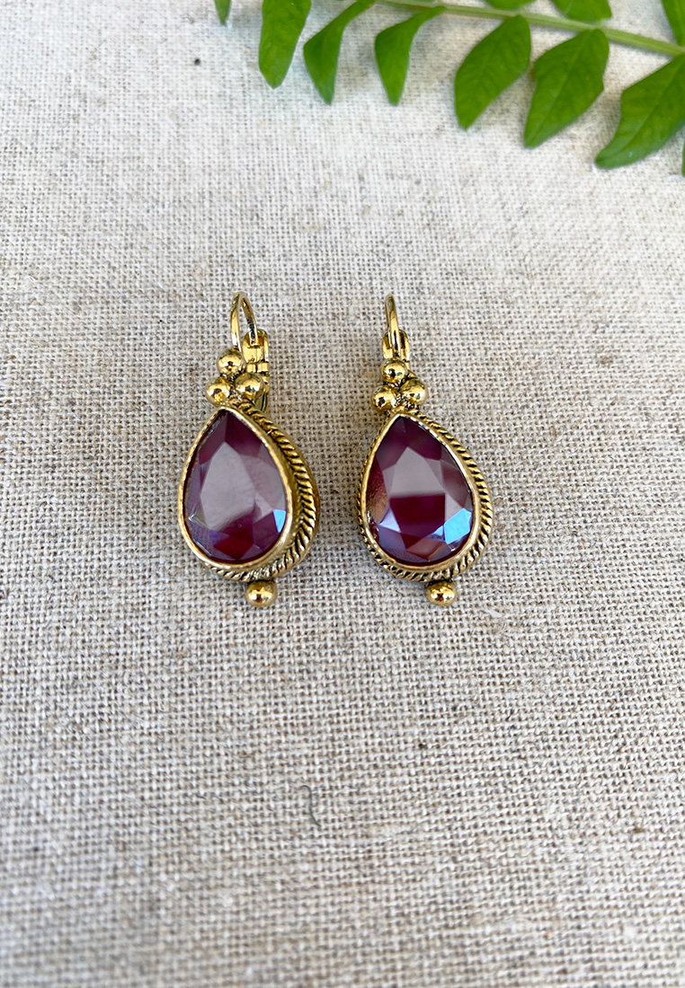 Ohrenhänger Anchusa violett Ohrenhänger Anchusa violett