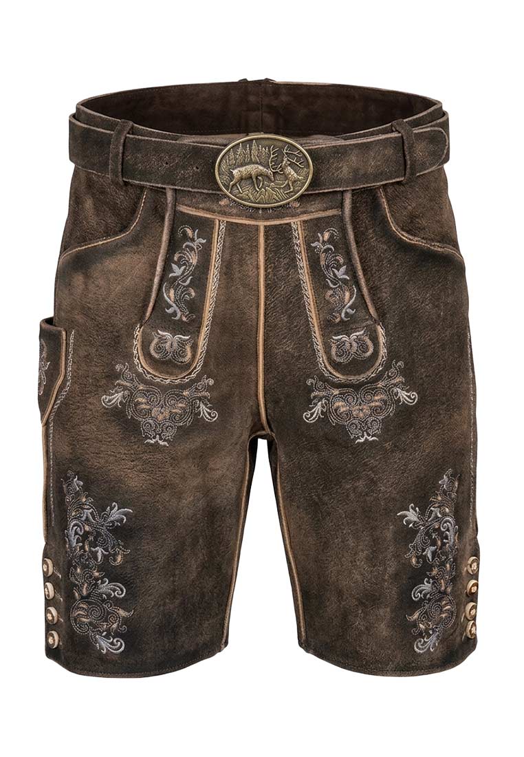 Lederhose Altrei braun