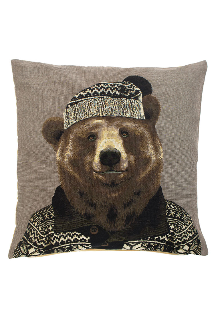 Gobelin Kissen nordischer Bär