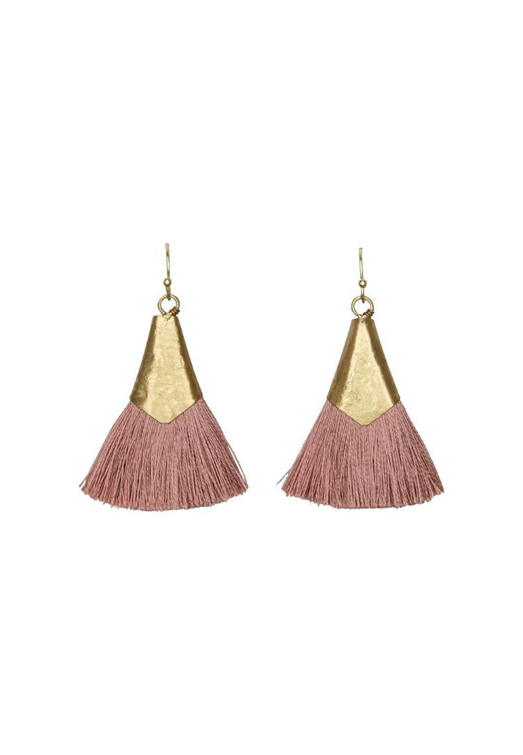 Ohrringe Mono Tassle Gold Beere Ohrringe Mono Tassle Gold Beere
