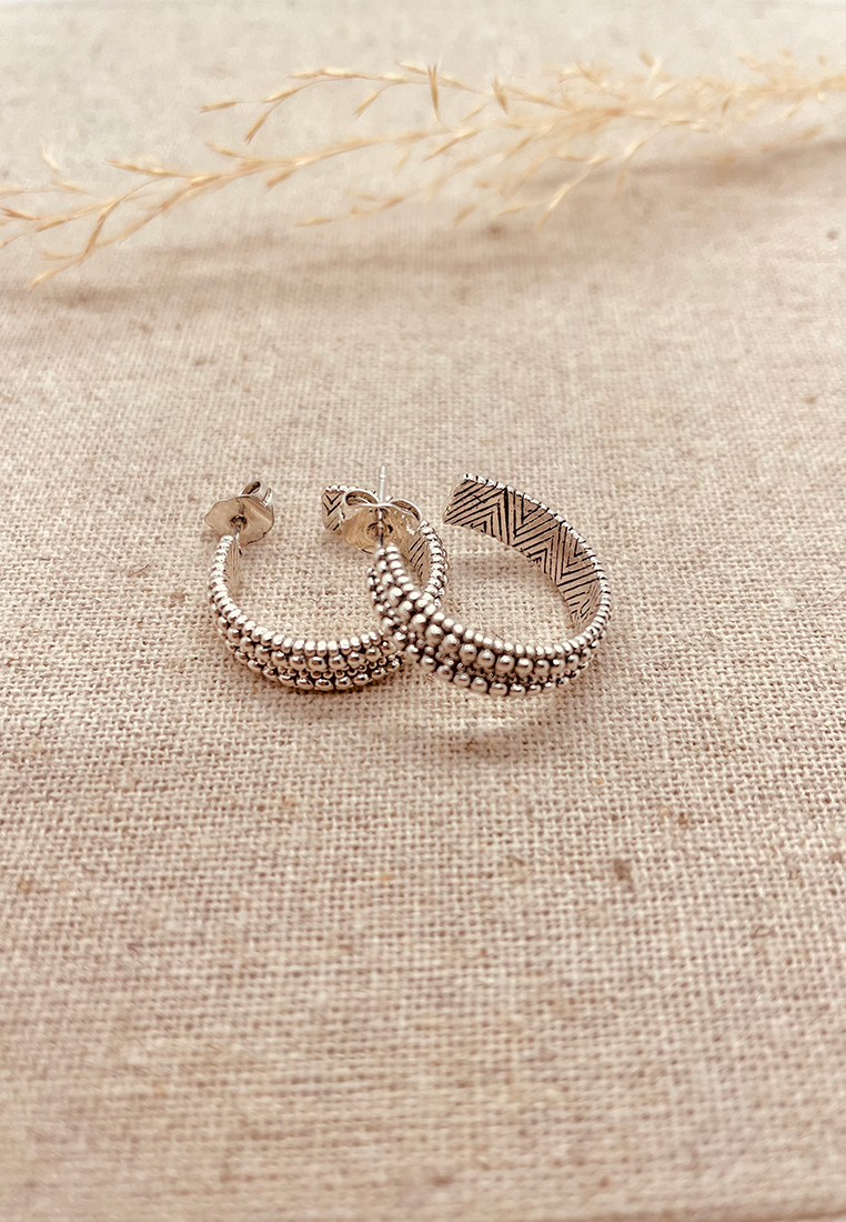 Creolen Lovenia Silber Creolen Lovenia Silber