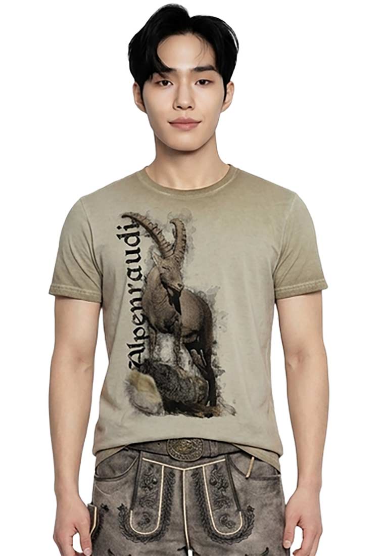 Trachtenshirt Alpenraudi Steinbock