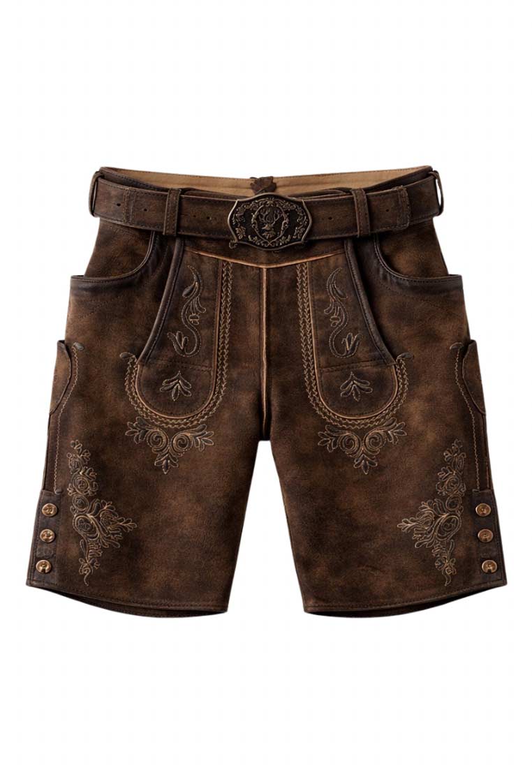 Lederhose Ermann kastanie