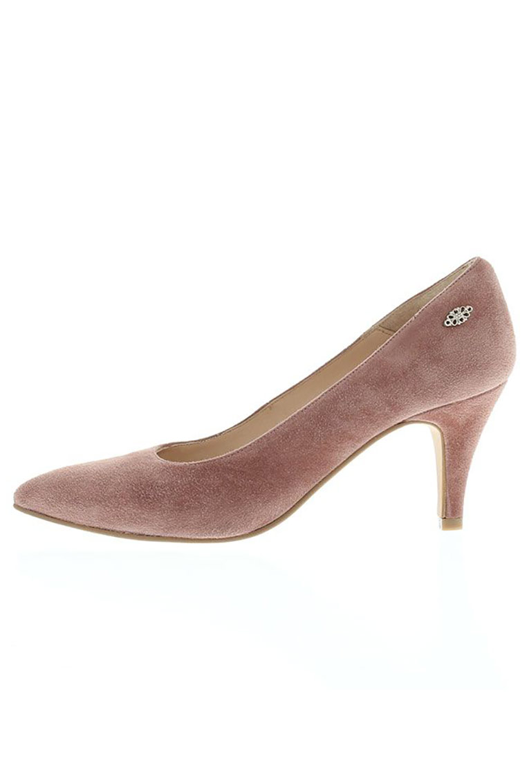 Marina Pumps in Samtziegenleder Rosé