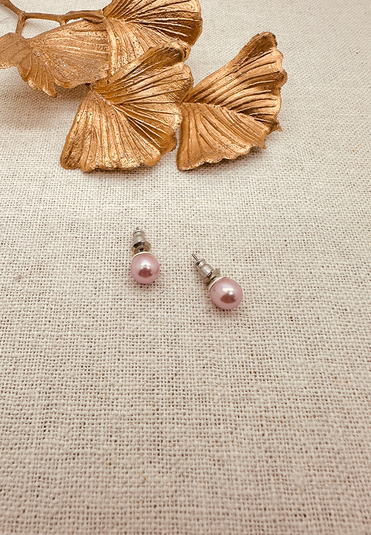 Ohrstecker Perla rose