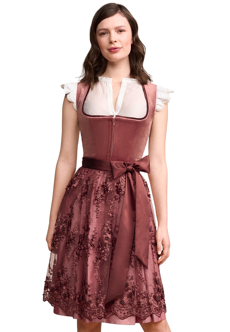Dirndl Kaelyn bordeaux 60cm